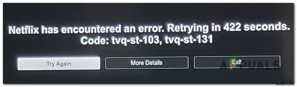 How to Fix Error Code Netflix Error Code TVQ-ST-131