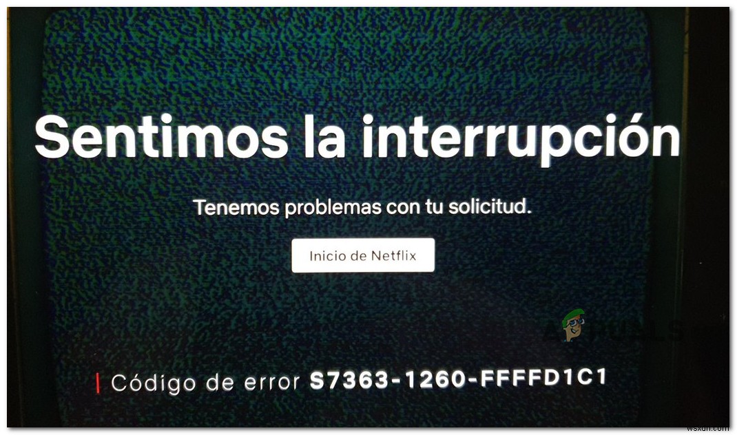 How to Fix Netflix Error S7363-1260-FFFFD1C1