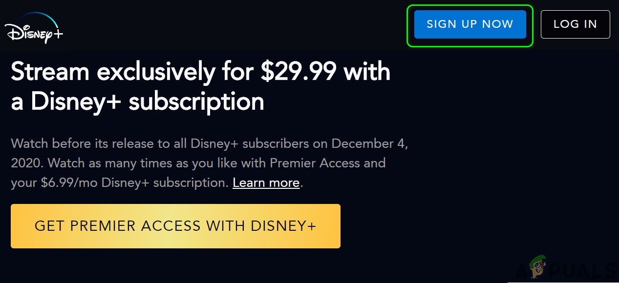 Fix: Disney Plus Login Button not Working