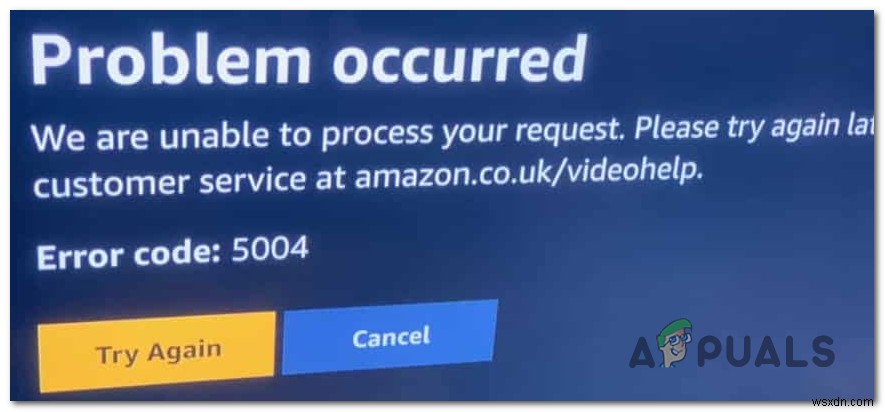 How to Fix ‘Amazon Error Code 5004’