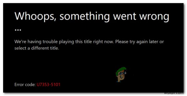 [FIX] Netflix Error Code U7353-5101