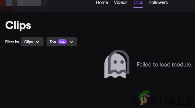 Fix: Failed to Load Module Twitch