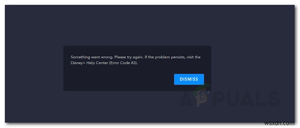 How to Fix Disney+ Error Code 83?
