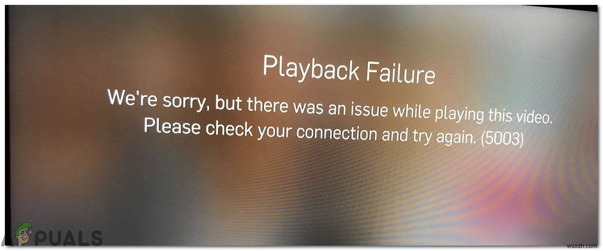 Fix: Hulu Connection Error 5003
