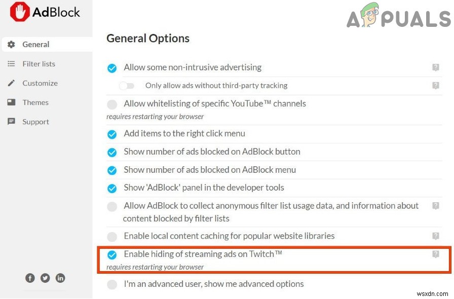 How to Get Adblock to Work on Twitch?