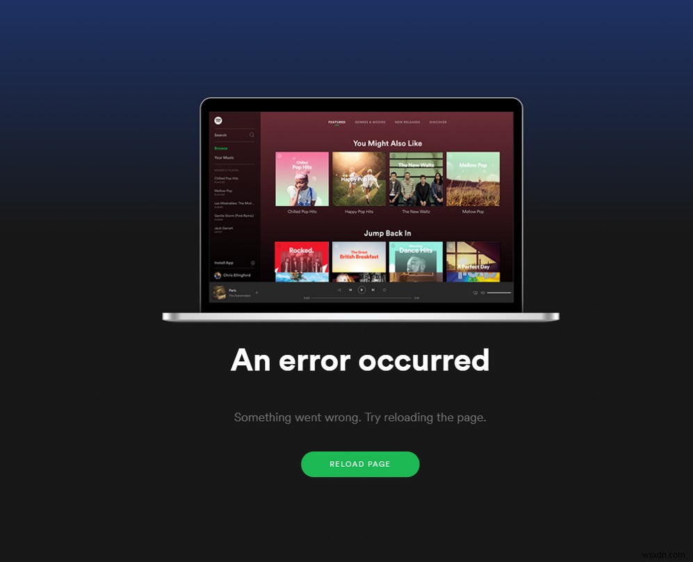 How to Fix An Error Occurred in Spotify Web Player?