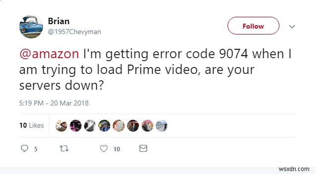 How to Fix Amazon Error Code 9074