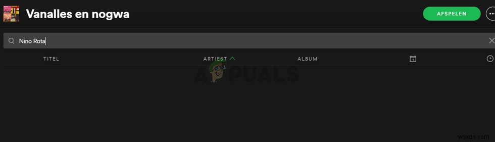 Fix: Spotify Search Not Working