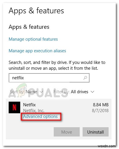 Fix: Netflix Error Code U7363-1261-8004B82E