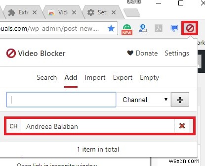 How to: Block YouTube Channels
