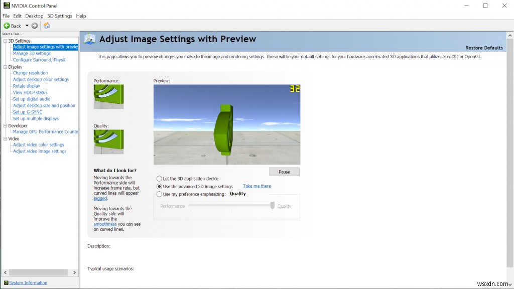 How to Enable and Validate G-Sync on a FreeSync Gaming Monitor