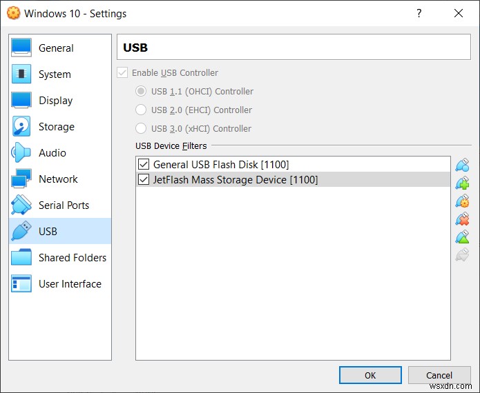Accessing a USB Flash Drive in Oracle VM VirtualBox