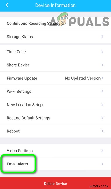 Fix: Amcrest Email Test Failed