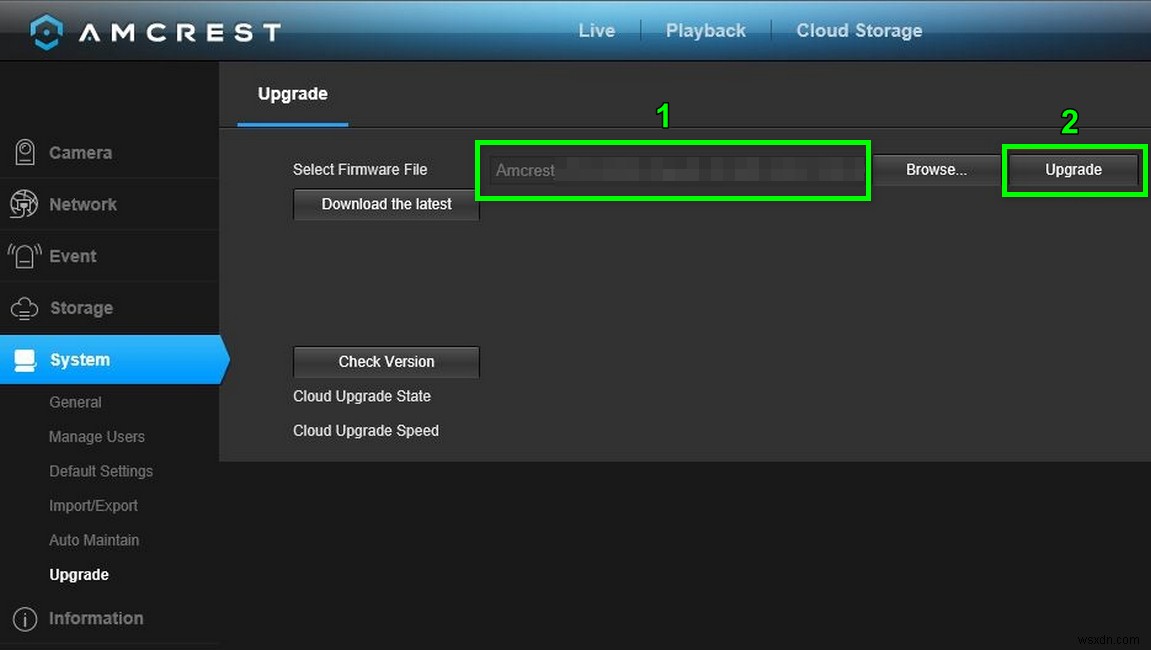 Fix: Amcrest Email Test Failed