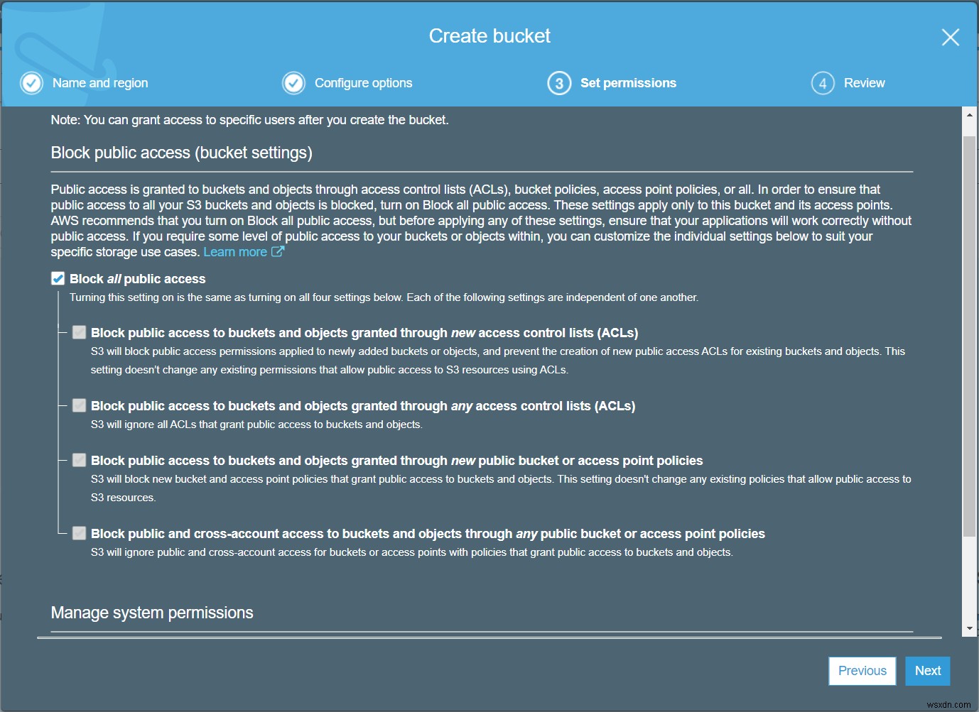How to Create and Configure Amazon S3 Bucket?