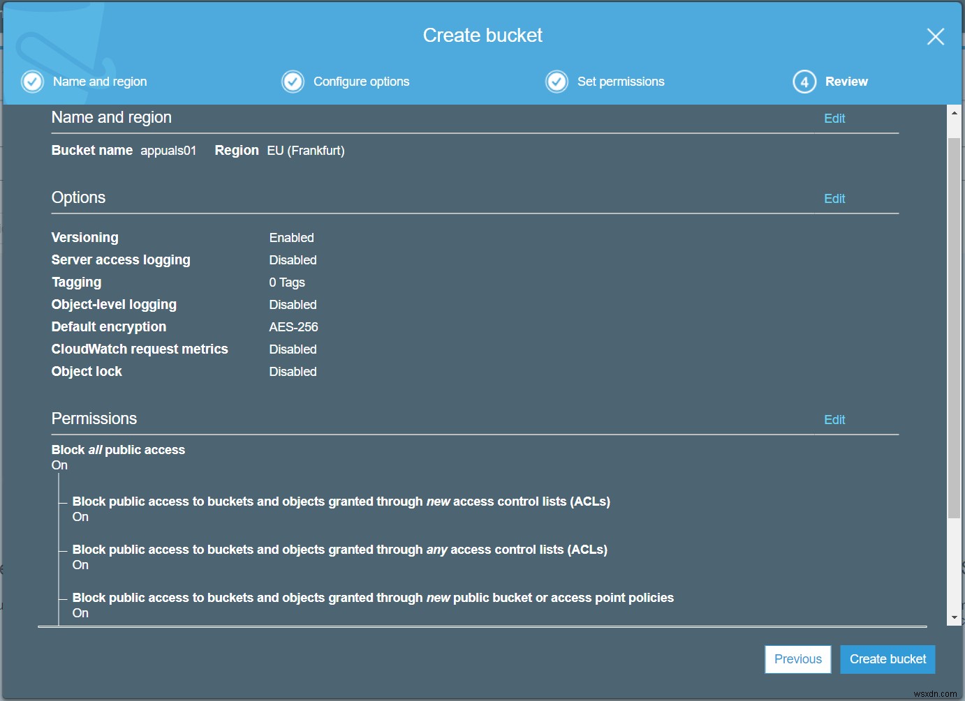 How to Create and Configure Amazon S3 Bucket?