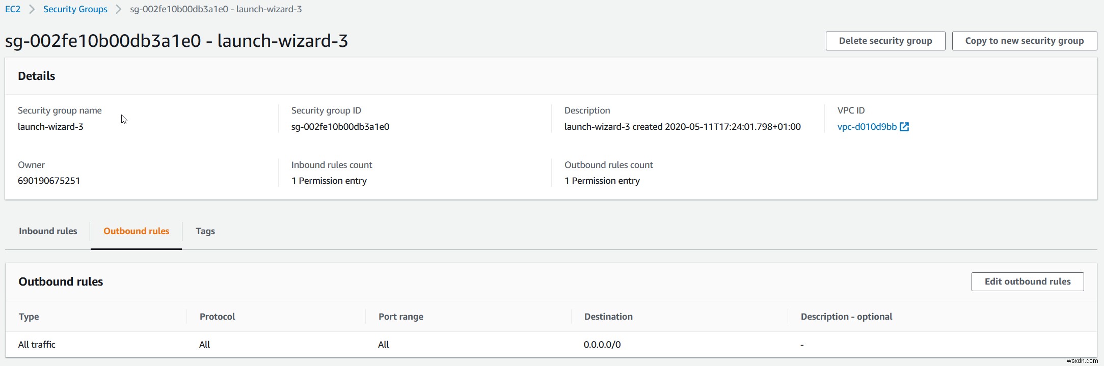 How to Configure Security rules in Amazon EC2 Instance