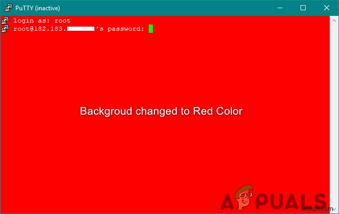 Customise PuTTy: Change Background and Font Colors in PuTTy