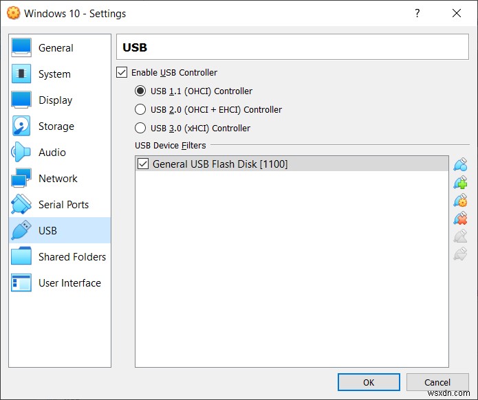 Configure Virtual Machine in the Oracle VM VirtualBox