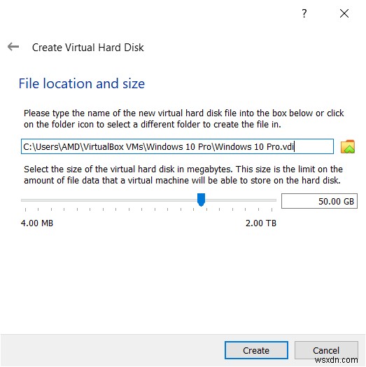 Create your First Virtual Machine in Oracle VM VirtualBox