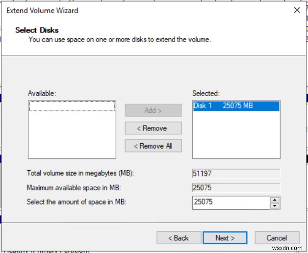 How to Shrink and Extend the Volume in Hyper-V 2019