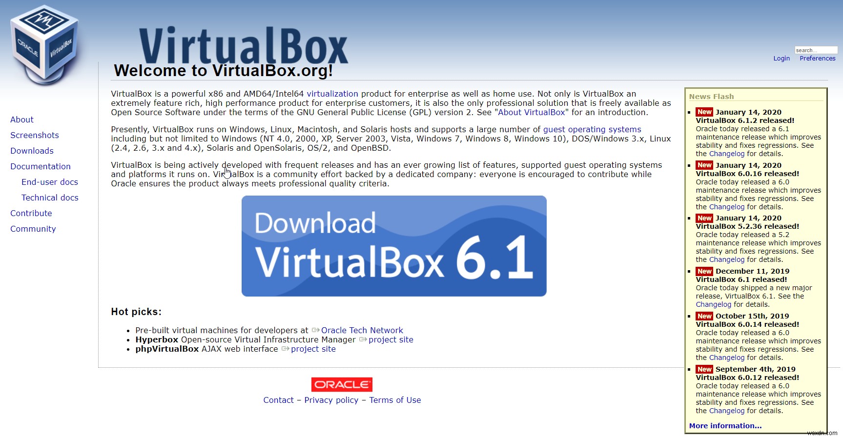 How to Install Oracle VM VirtualBox on Windows 10