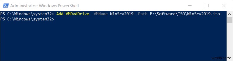 Creating Virtual Machines in Hyper-V 2019 using PowerShell