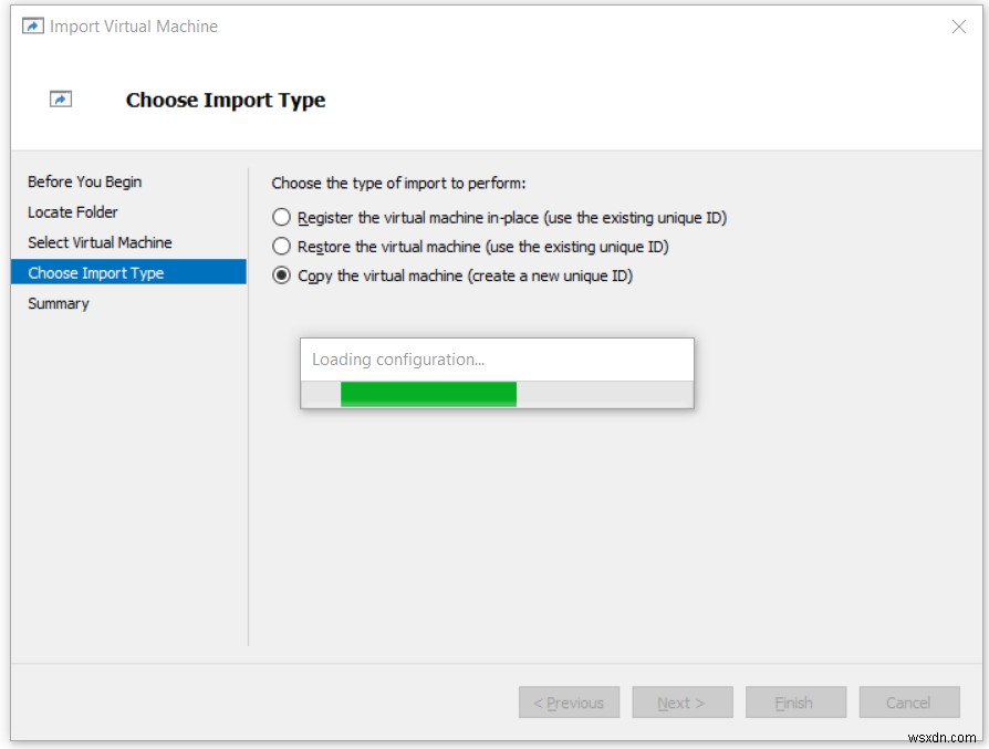 Exporting and Importing Virtual Machines in Hyper-V 2019