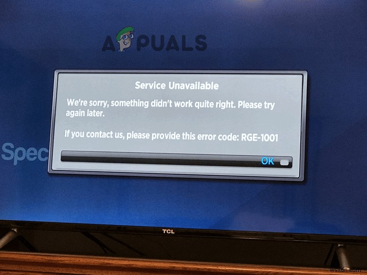 Fix: Error Code RGE-1001 While Using the Spectrum App