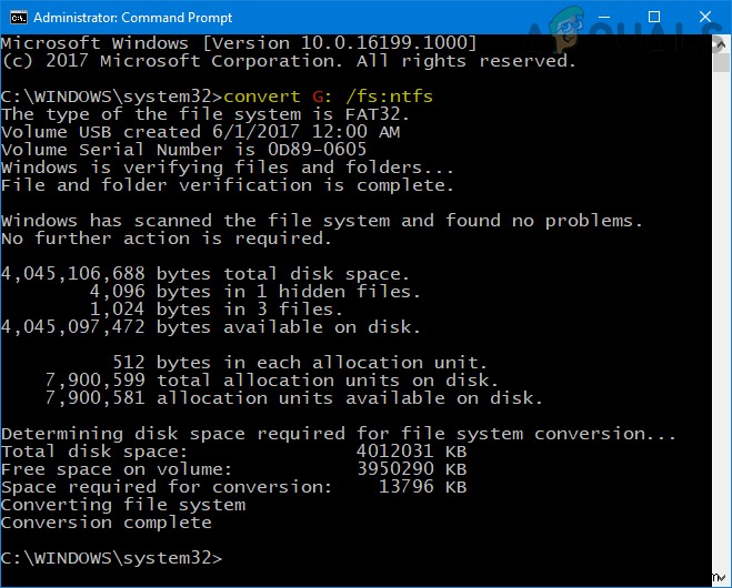 Fix: “The File is Too Large For The Destination File System” Error on Windows