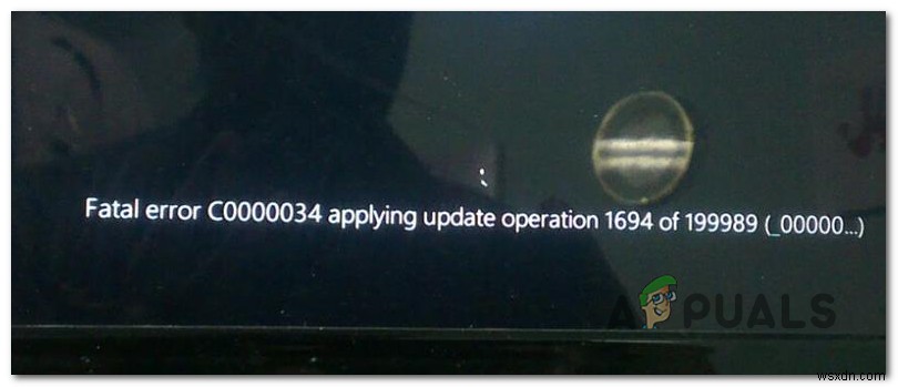 [FIX] Fatal Error C0000034 when Applying Windows Update