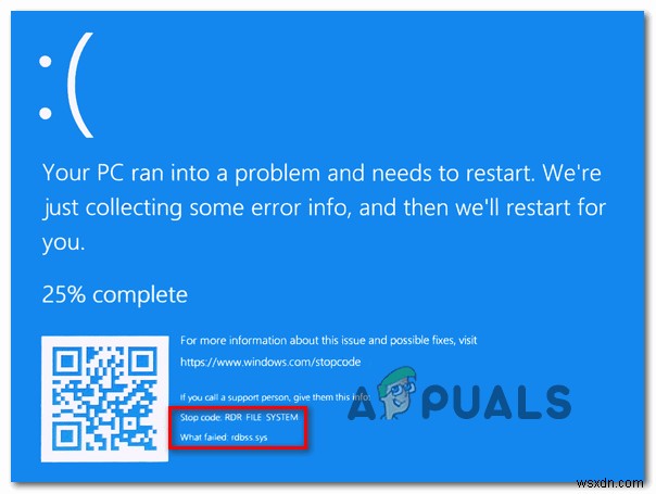 How to Fix Rdbss.sys BSOD (RDR FILE SYSTEM) in Windows 7, 8 or 10