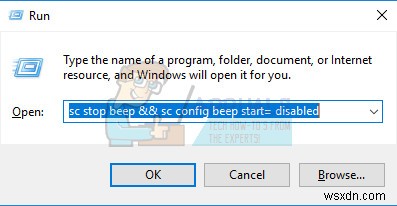 How to Disable Beeping on Errors on Windows 7, 8 and 10