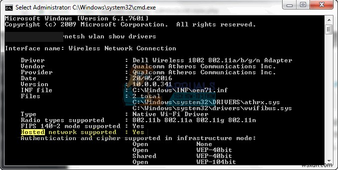 Fix: Hosted Network Issues on Windows 7, 8 or 10