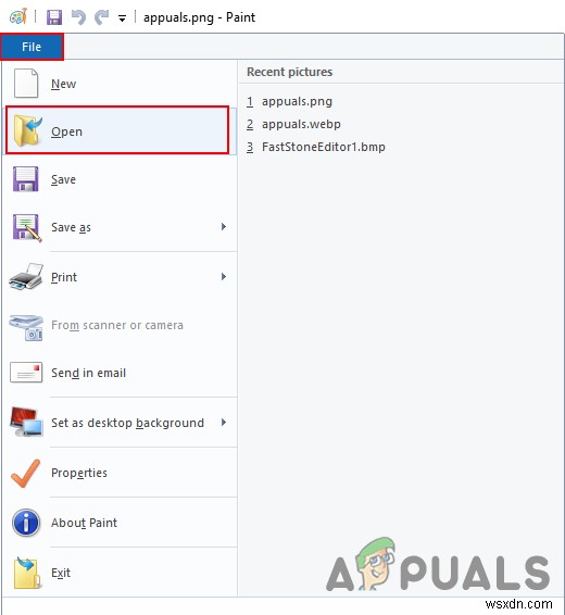 How to Save/Convert WEBP to PNG in Windows 10?