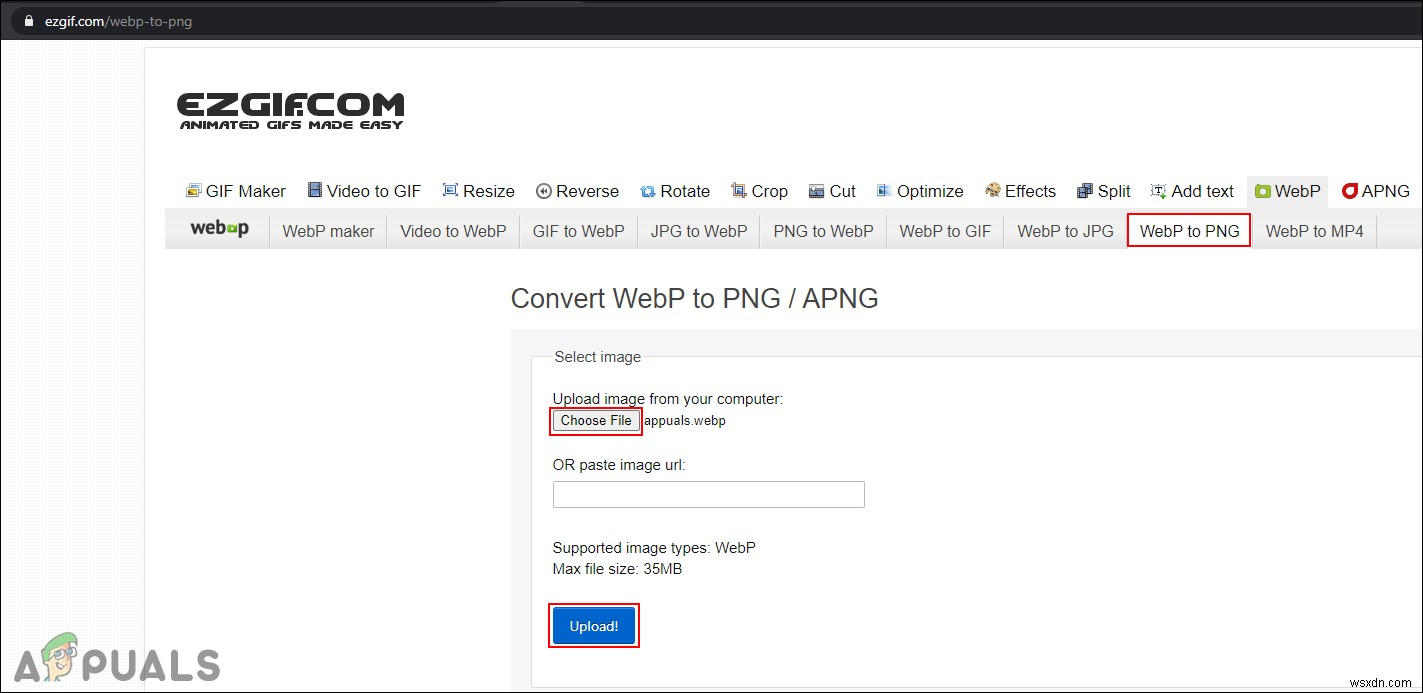 How to Save/Convert WEBP to PNG in Windows 10?