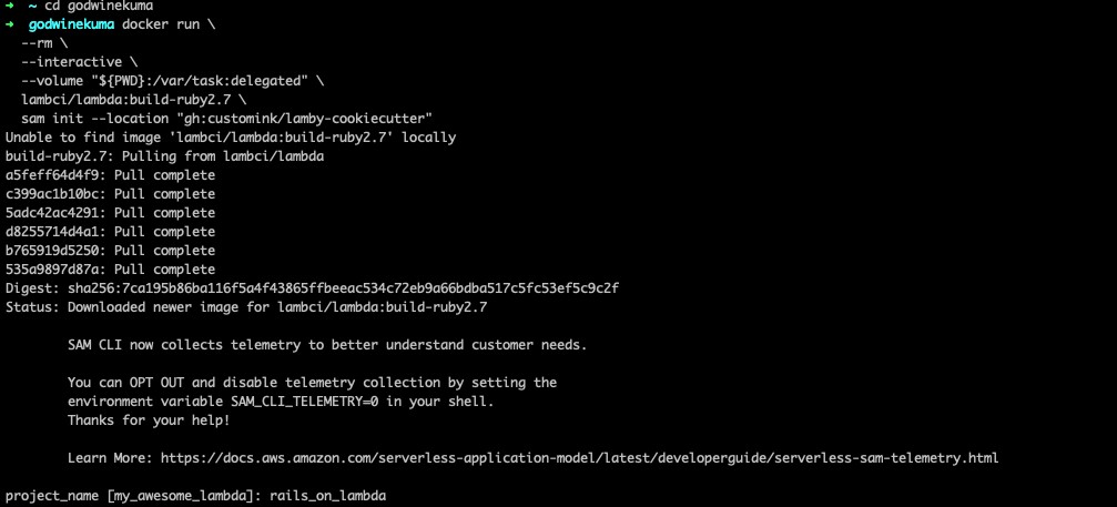 Deploying Rails to AWS Lambda