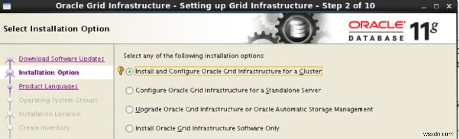 Real Application Clusters One Node architecture