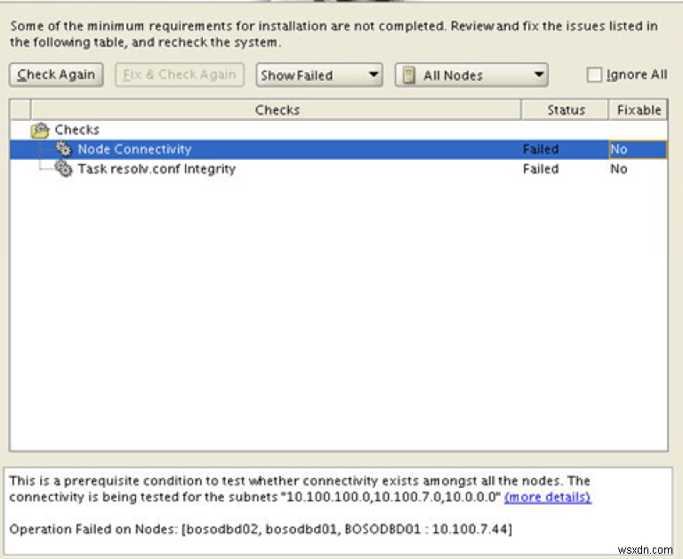 Real Application Clusters One Node architecture
