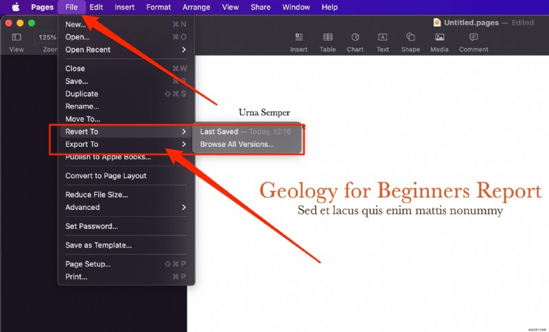 How to Recover Pages Documents on Mac