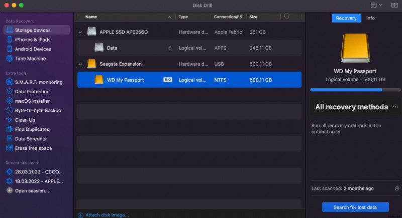 How to Retrieve Files from WD My Passport on Mac