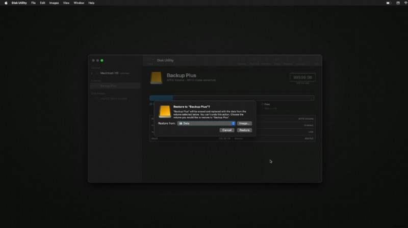 How to Restore Mac from External Hard Drive