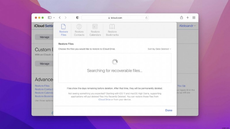 How to Recover Lost Files After a macOS Monterey Update