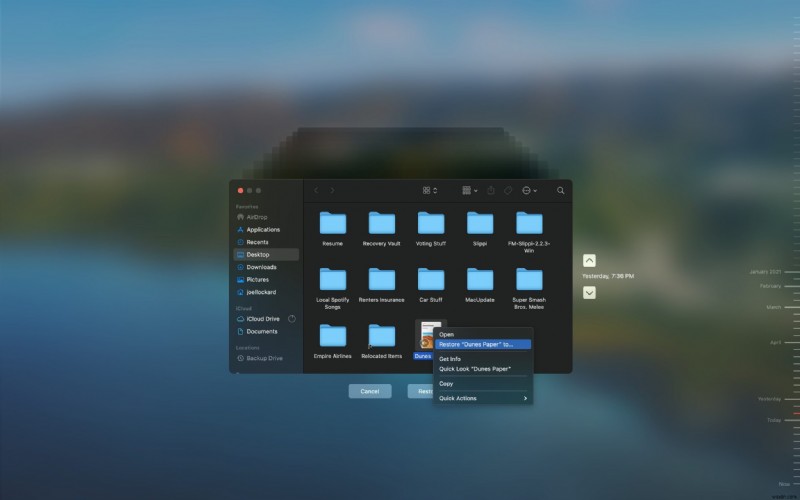 How to Recover Desktop Files That Have Disappeared On Mac