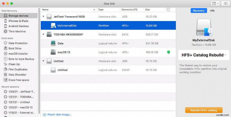 How to Recover Files from External Hard Drive Not Showing Up on Mac