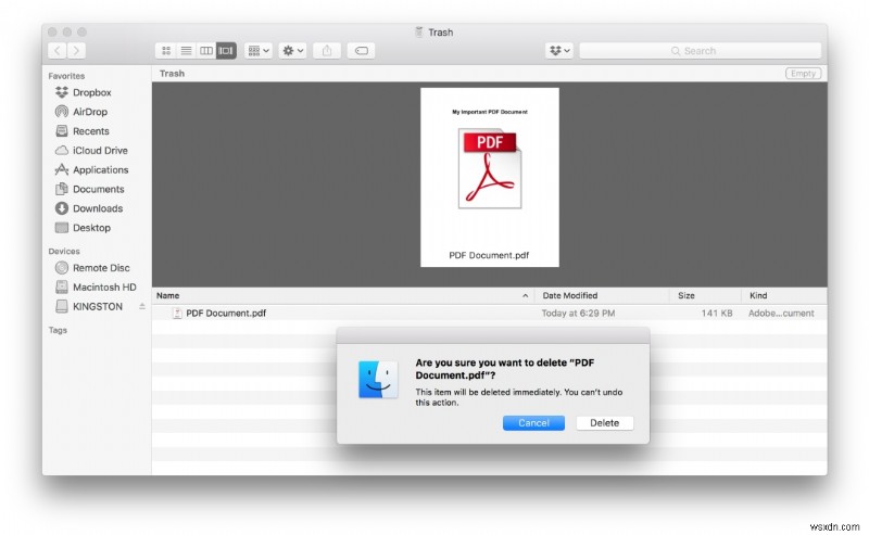 How to Recover Deleted, Corrupted or Unsaved PDF Files on Mac