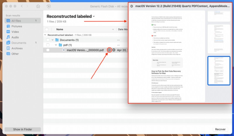 How to Recover Deleted, Corrupted or Unsaved PDF Files on Mac