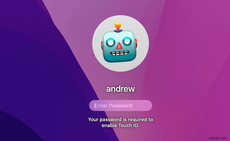 How to Enable Touch ID on MacBook Pro
