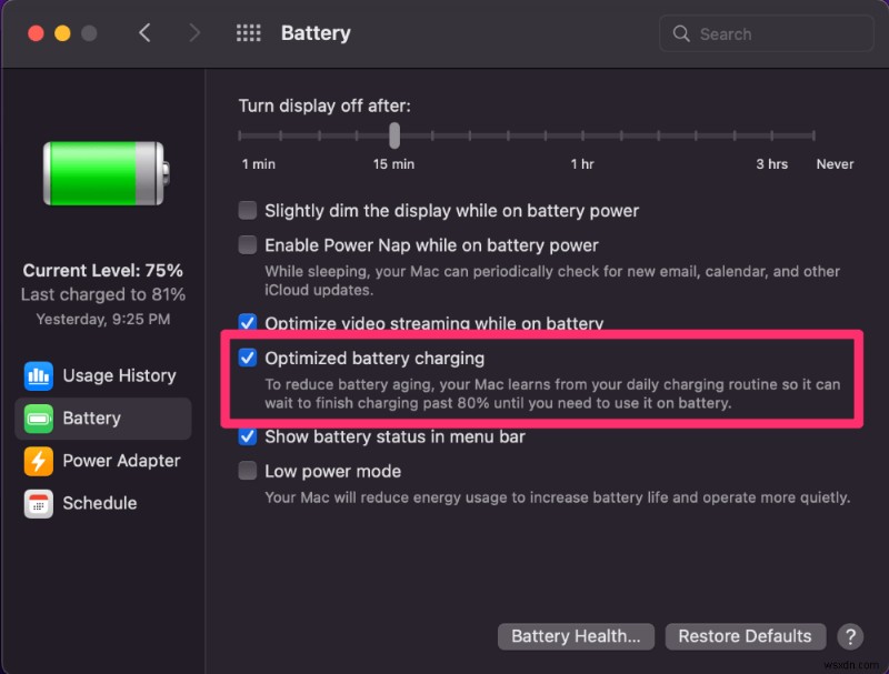 How to Calibrate MacBook Pro Battery?