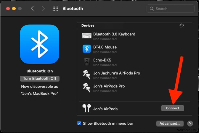 How to Connect Bluetooth Headphones to MacBook Pro